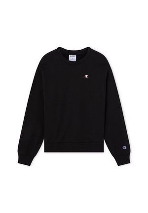 Champion, CHAMPION CREWNECK SWEATSHIRT CHAMPION MODERN HERITAGE - Sweater - black