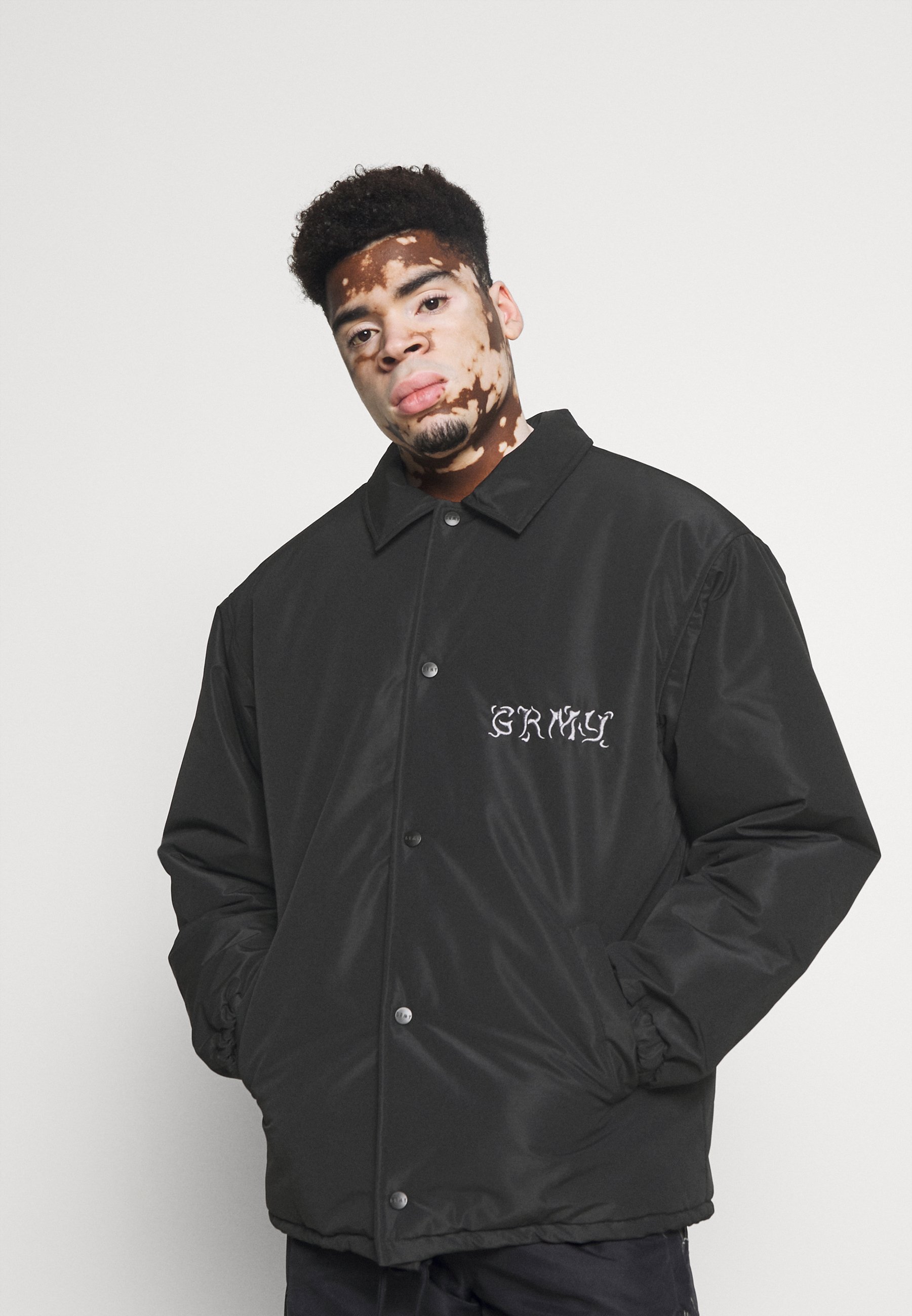 Grimey JAZZ THING COACH JACKET UNISEX - Chaqueta de invierno - black/negro - Zalando.es