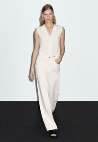 Massimo Dutti Weste - beige