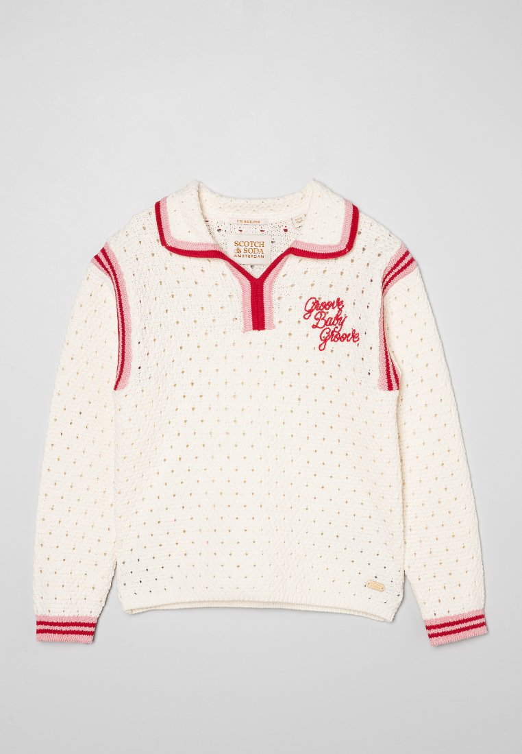Scotch & Soda Trui wit Scotch & Soda Trui wit