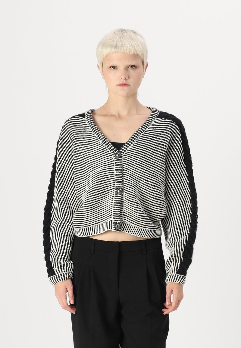 VILA VIJOSANA CARDIGAN - Cardigan - black beauty