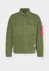 OVERSHIRT - Lichte jas - dark olive