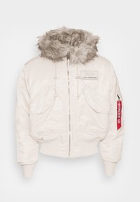 Não selecionado, jet stram white