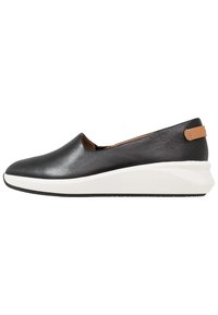 Clarks Unstructured RIO STEP - Slipper - black