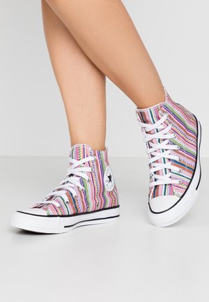 Höga sneakers - white