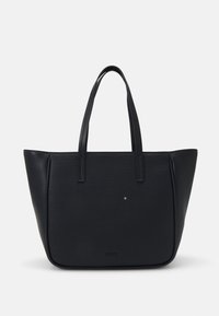 Calvin Klein REFINE BRAID - Velká kabelka - ck black textured