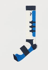 MAGIC SKI SOCK UNISEX - Chaussettes de sport - azure/vintage white melange