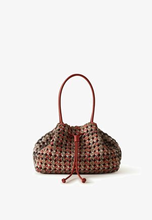 Borbonese, LA NIDO SHOPPING BAG LARGE - Handbag - red