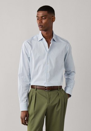 Hackett London, HACKETT LONDON SHIRT INTERLINE STR BLAZER - Hemd - olive green