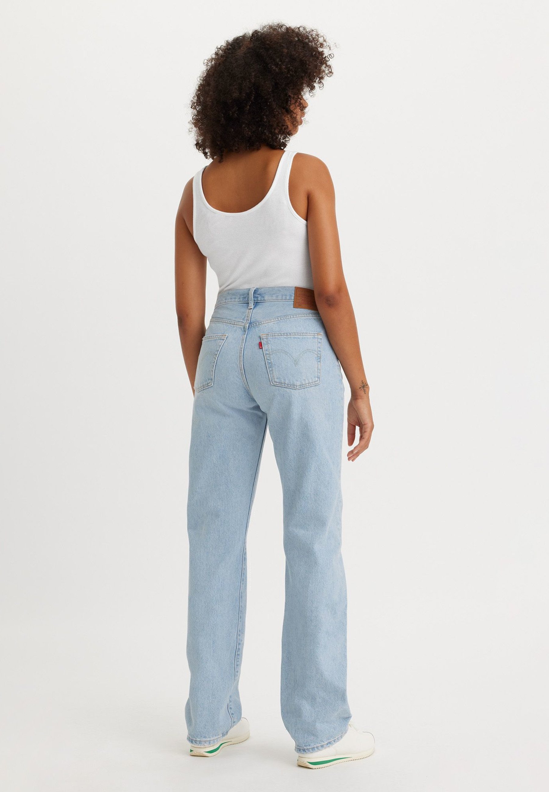 Levi’s 90s relax straight denim W34 Levi's® - Jeansy Straight Leg/jasnoniebieski denim - Zalando.pl