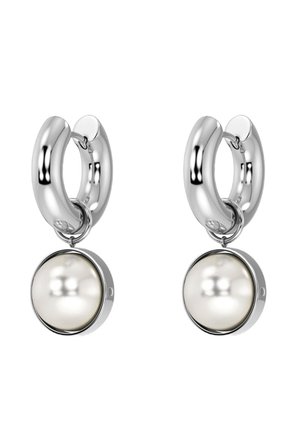 GABRIELLE HOOPS LARGE - Ohrringe - steel