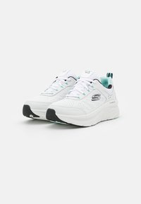 Skechers Sport D'LUX WALKER - Baskets basses - white/black