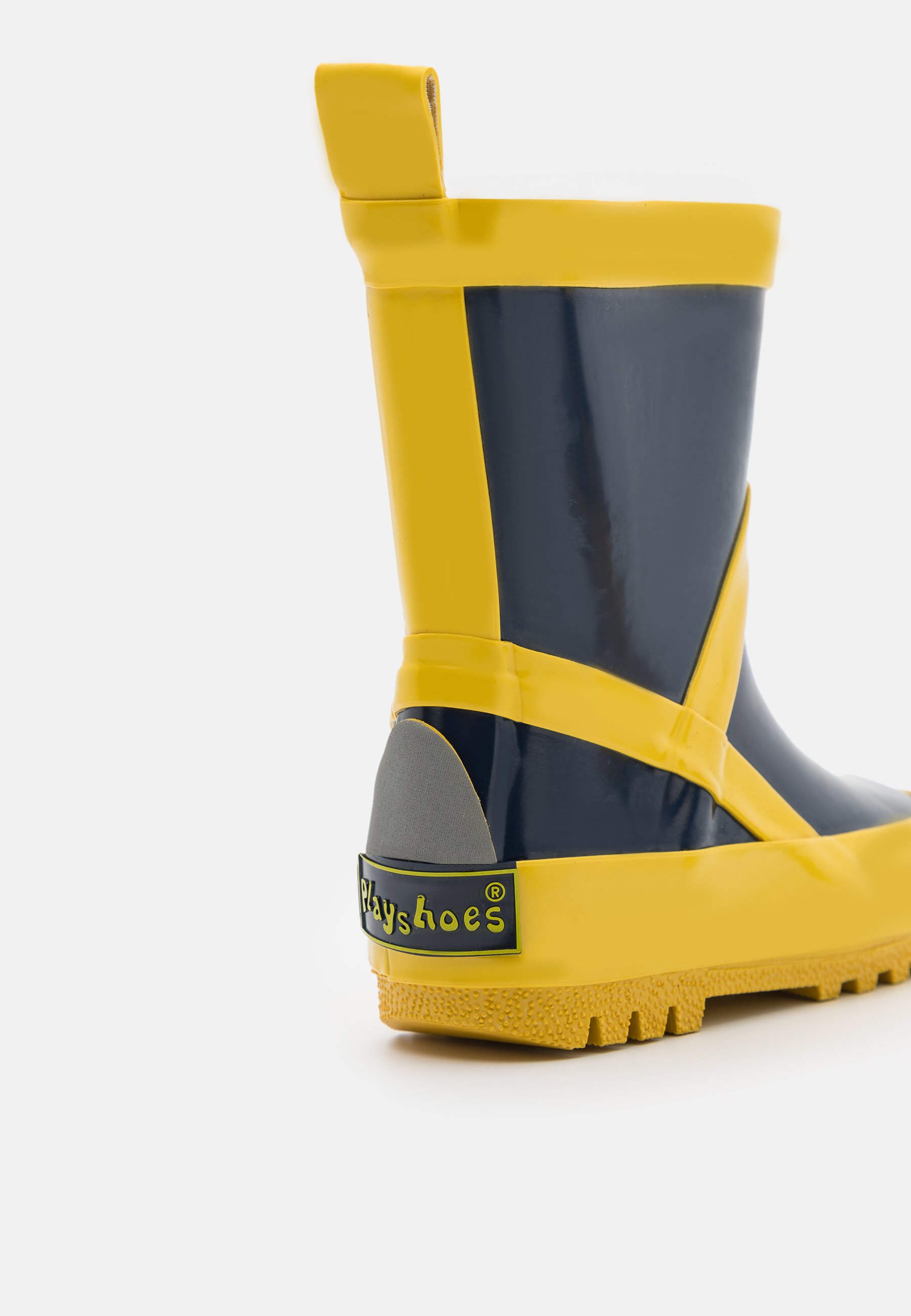 Playshoes UNISEX - Botas de agua - marine/gelb/amarillo - Zalando.es