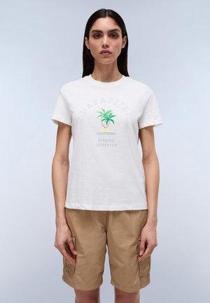 FETE BLACK BEAUTY - T-shirt print - white