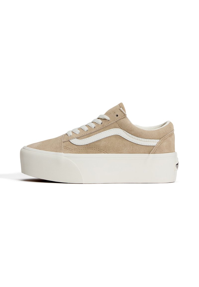 Vans OLD SKOOL STACKFORM pig suede incense/brown
