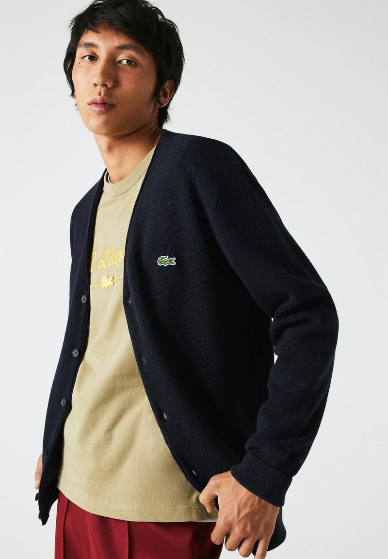 cardigan lacoste uomo