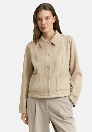 REGULAR FIT - Lichte jas - soft taupe grey