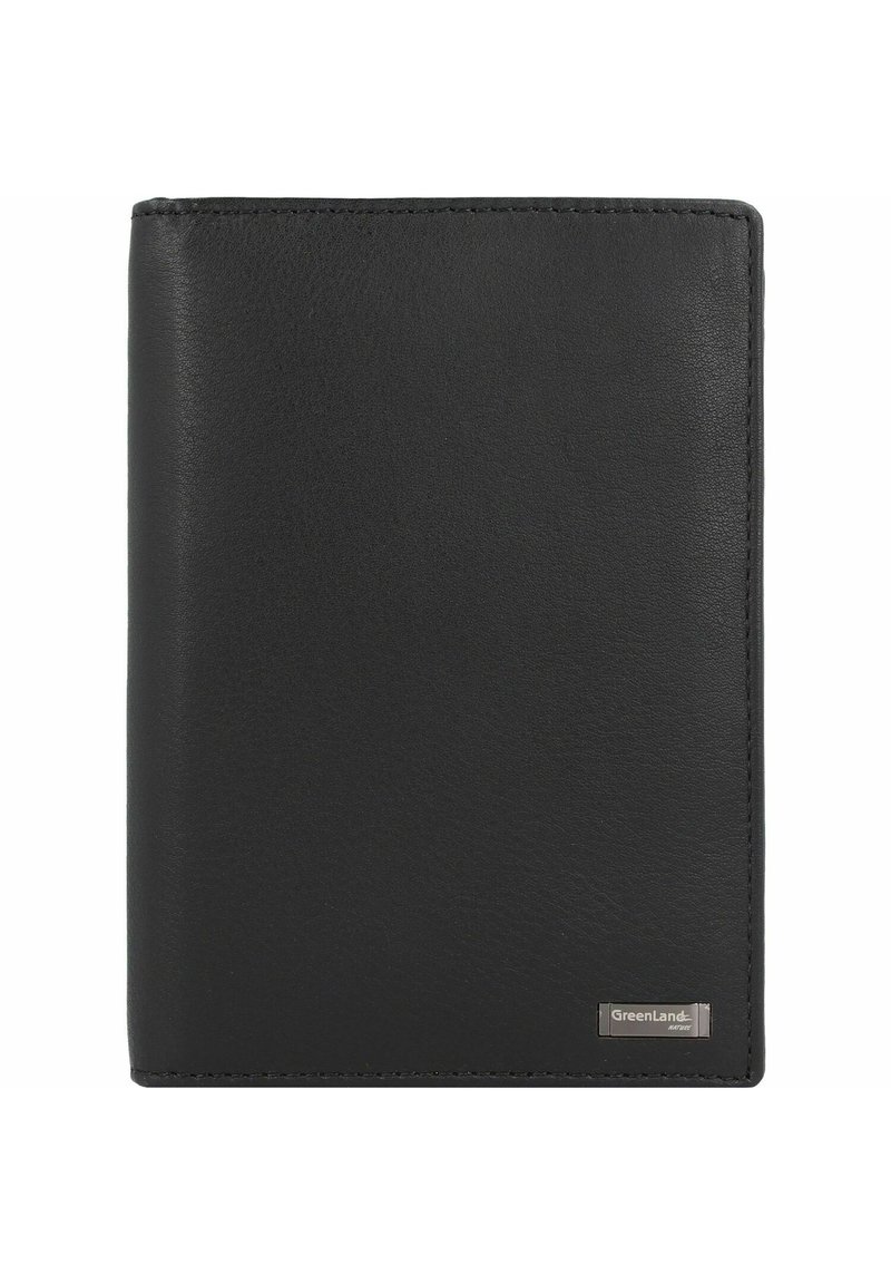 Greenland Nature NAPPA Passport holder cognac/black Zalando.de