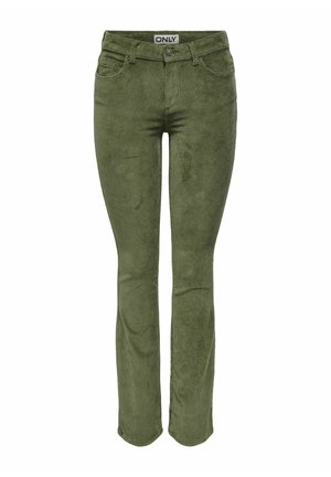 ONLY ONLMARY GLOBAL FLARED  - Trousers - khaki