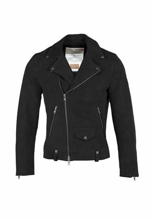 OWEN  - Kožená bunda - black