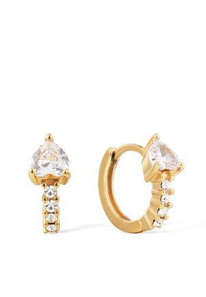 PAVÉ TRIANGLE - Ohrringe - gold-coloured