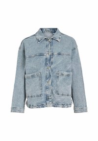 Unselected, light blue denim