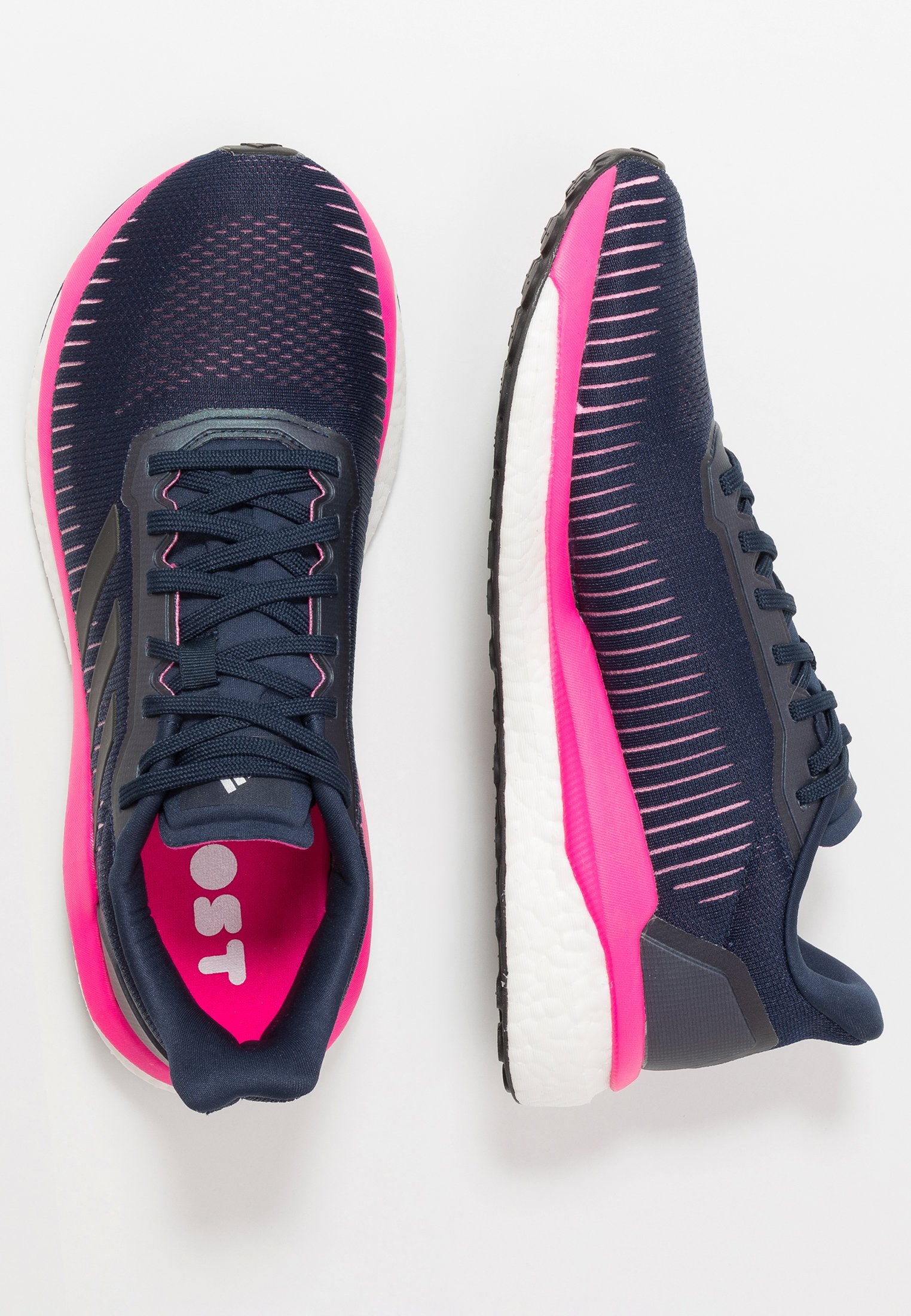 adidas Performance SOLAR DRIVE 19 - Nøytrale løpesko - core black/grey/signal coral adidas Performance SOLAR DRIVE 19 - Nøytrale løpesko - core black/grey/signal coral