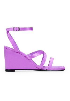 CON EN - Sandalias de cuña - lila