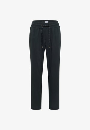 Cecil, MID-WAIST SLIM-LEG PANTS IN A LOOSE FIT, petrol