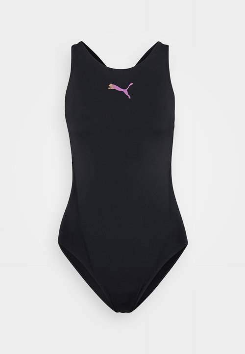 PUMA WOMEN RACEBACK SWIMSUIT - Swimsuit - black — foto 5