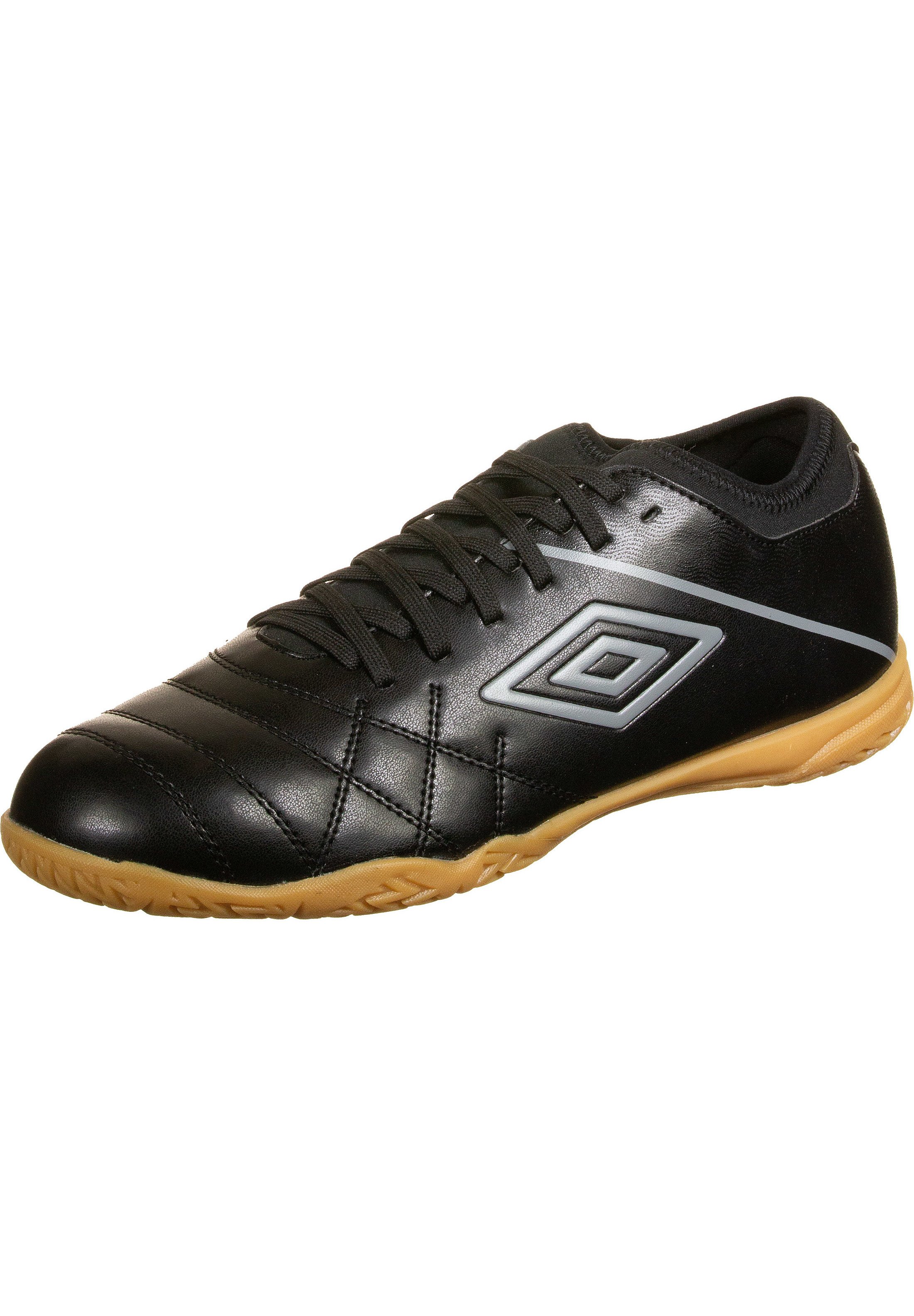 Umbro MEDUSAE III CLUB INDOOR - Voetbalschoenen voor kunstgras - black/ carbon/zwart - Zalando.nl