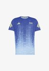 BER26 AOP TEE M - Sport T-Shirt - dual indigo crystal sky