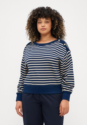 Sweater - country ivory/night sky