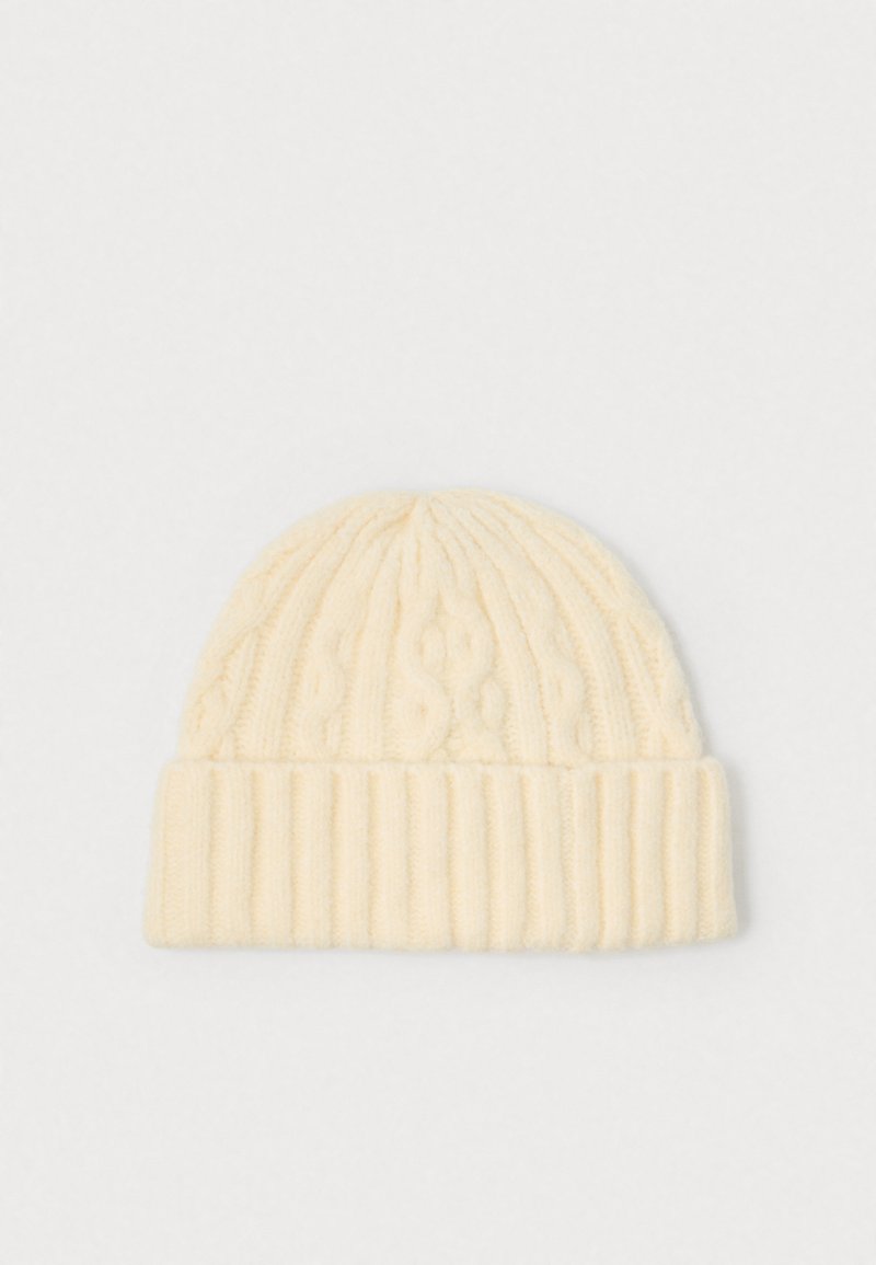 COACH CABLE UNISEX - Beanie - chalk/off-white - Zalando.co.uk