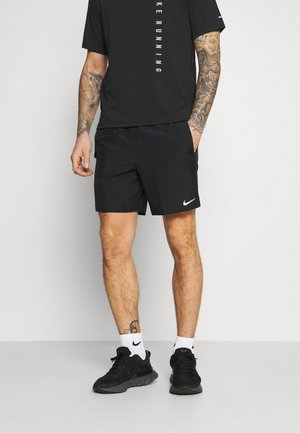 CHALLENGER SHORT - Pantalón corto de deporte - black/reflective silver