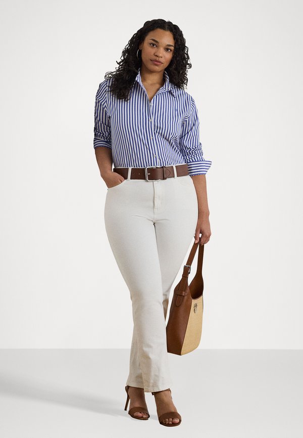CLASSIC FIT STRIPED BROADCLOTH SHIRT - Button-down blouse3