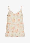 strap VIEMMA V-neck - Débardeur - cloud dancer