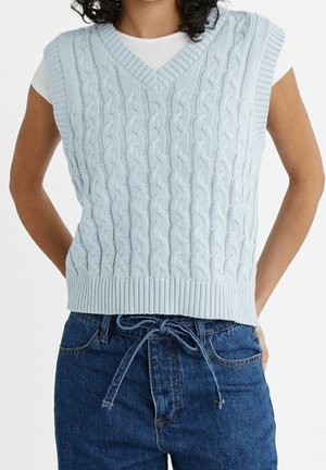Strickpullover - light blue