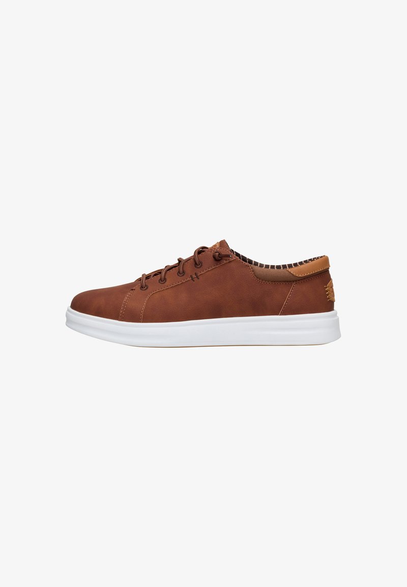 HEYDUDE PAUL PRO CLASSIC - SLIP-ON SCHUHE - Stringate sportive - cognac