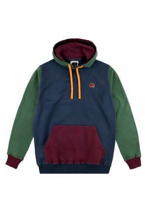 Trendsplant COLOR BLOCK - Kapuzenpullover - blue