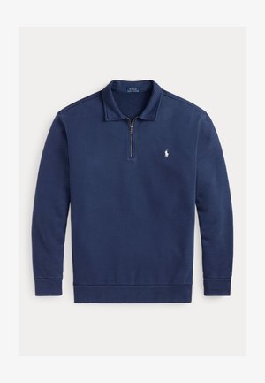 Polo Ralph Lauren Big & Tall LOOPBACK QUARTER-ZIP SWEATSHIRT - Sweater - cruise navy