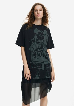 M CHRISTIAN LACROIX DOLL - Jersey dress - black