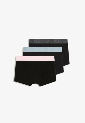 Bershka, WITH PRINTED WAISTBAND - 3-PACK OF BOXERS - Slip de bain - pink