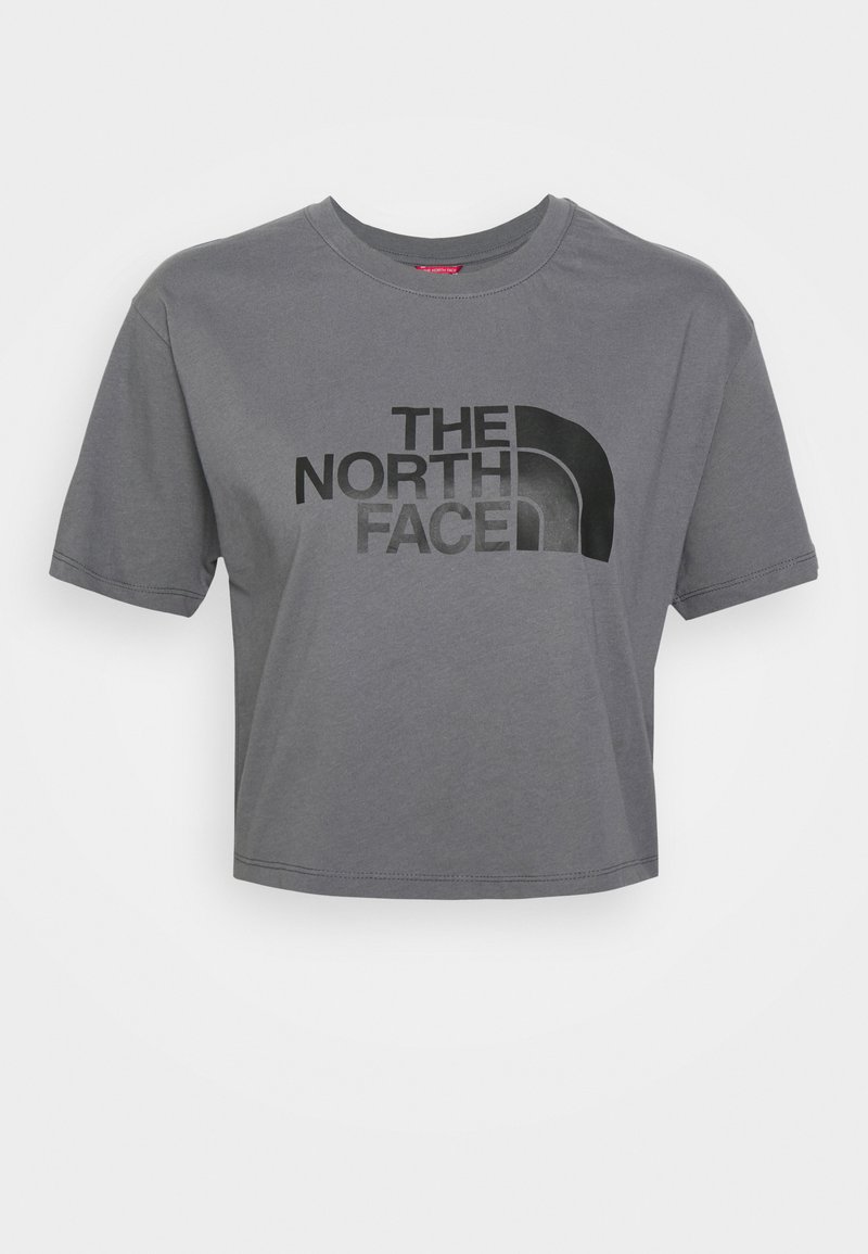 Damen Sportbekleidung | The North Face CROPPED EASY TEE T-Shirt print vanadis grey/grau - UV09958 Damen Sportbekleidung | The North Face CROPPED EASY TEE T-Shirt print vanadis grey/grau - UV09958