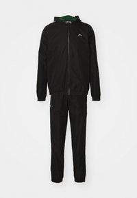 TENNIS TRACKSUIT HOODED - Treningsdress - black/green