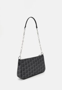 MICHAEL Michael Kors EMPIRE CHAIN POUCHETTE - Kabelka - black/silver