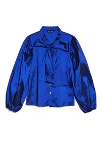 MARYLIN BOW BLOUSE - Nööpidega pluus - blue