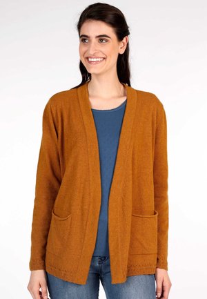 RACHEL SOLID - Cardigan - honey