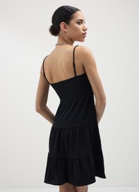 Calliope FASCIA PUNTO SMOCK  - Vestito casual - nero
