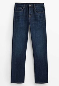 Massimo Dutti Jeans straight leg - blue-black denim